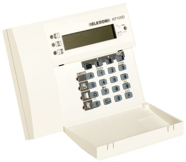 Systeme d'alarme filaire Clavier LCD Elkron [KP 100D]